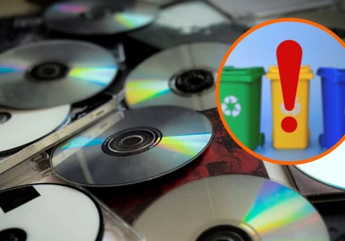 Gdzie wyrzucić płyty CD? Jeden błąd przy śmietniku popełnia prawie każdy