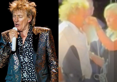 Fani obserwowali to na żywo. Rod Stewart potrzebował tlenu podczas występu