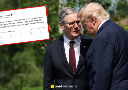 Coraz więcej problemów Keira Starmera. Tym razem oliwy do ognia dolał Donald Trump