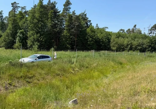 Wracali do domu. Przelecieli nad rowem na obwodnicy Ostrowa (ZDJĘCIA)