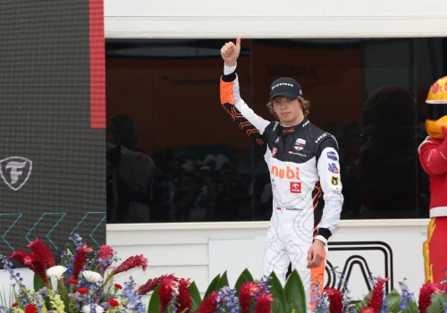 Jazda godna braw – Tymek Kucharczyk na podium na Road America
