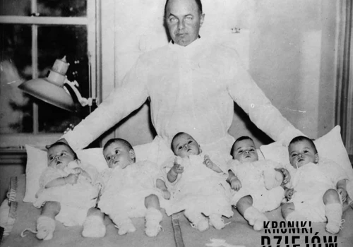 Cały świat zachwycał się pięcioraczkami. Odebrano je rodzicom i wystawiono za szybą na wystawie