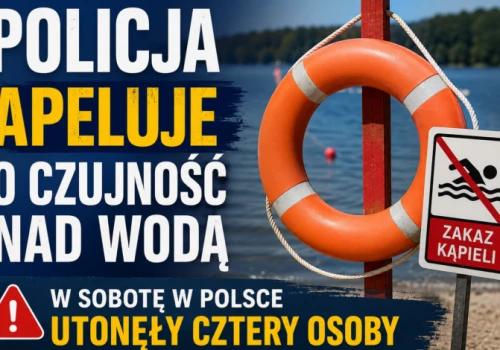 Policja apeluje o czujność nad wodą – w sobotę w Polsce utonęły cztery osoby