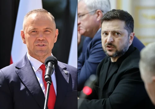 Wołodymyr Zełenski w ostrych słowach o Karolu Nawrockim. „To się źle skończy”