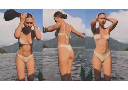 Sandra Kubicka pokazała się w bikini. Strój starannie wyeksponował sylwetkę