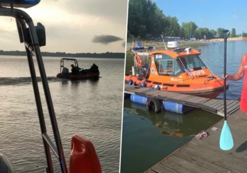 Dramat na Zalewie Mietkowskim. Poszukiwania 19-latka bez rezultatu, odnaleziono tylko wiosło