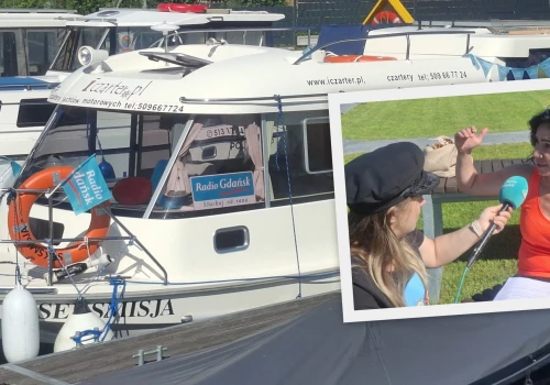 Wypłynęliśmy w rejs Pętlą Żuławską. Słuchaj relacji z pokładu „Seksmisji”