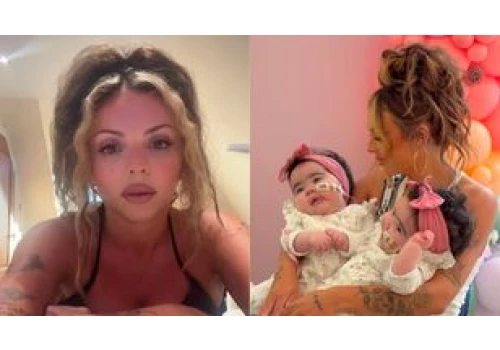 Jesy Nelson pokazała gorsety ortopedyczne córek: 
