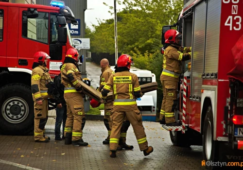 Chwile grozy przy ul. Orkana. W food trucku eksplodowała butla z gazem. Jedna osoba została ranna