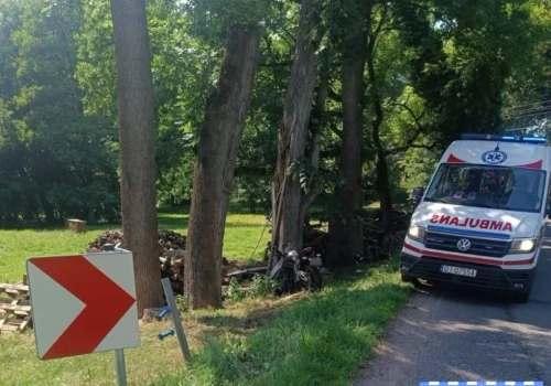 Dwa poważne wypadki z udziałem motocyklistów.