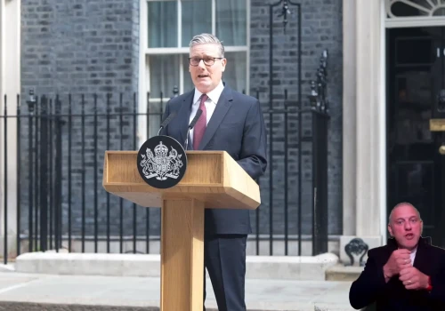 Premier Wielkiej Brytanii Keir Starmer podał się do dymisji
