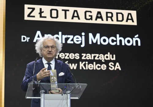 Prezes Targów Kielce Andrzej Mochoń laureatem Złotej Gardy