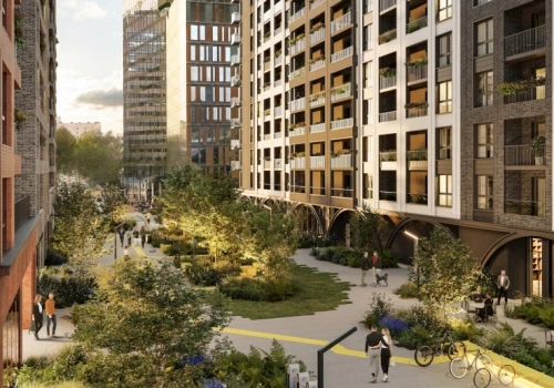 To jeden z największych projektów mieszkaniowych w mieście. Powstaje w Nowym Centrum Łodzi