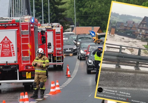 Nagranie z Podhala trafiło do sieci. Służby starają się 