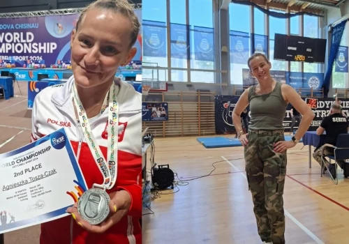 Agnieszka Tosza-Czak wicemistrzynią świata i Polski w rwaniu gwardyjskim