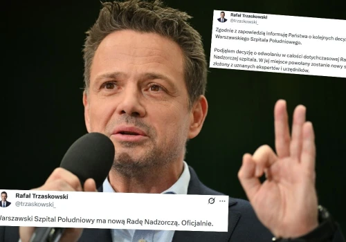 Rafał Trzaskowski dumnie ogłosił, że Szpital Południowy ma nową radę nadzorczą