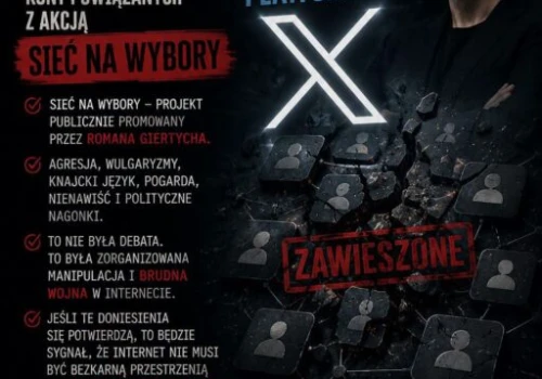 Koniec hejterskich farm? X zawiesza konta „Sieci na Wybory”