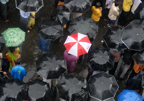 Monsun wrócił: w Indiach znów pada deszcz