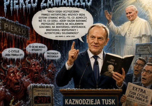 Piekło zamarzło. Tusk odkrył Jana Pawła II