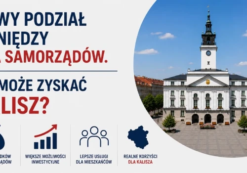 Nowy podział pieniędzy dla samorządów. Ile może zyskać Kalisz?