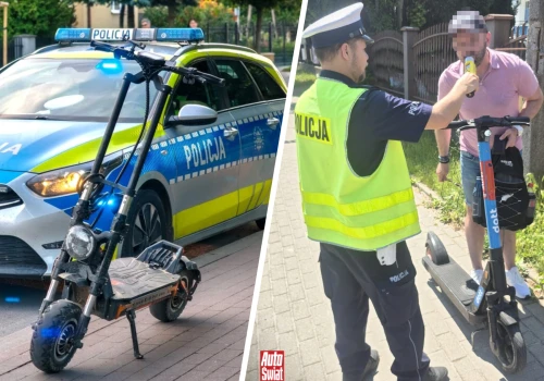 Hulajnogi i rowery na celowniku policji. Posypały się mandaty. W tym ten nowy