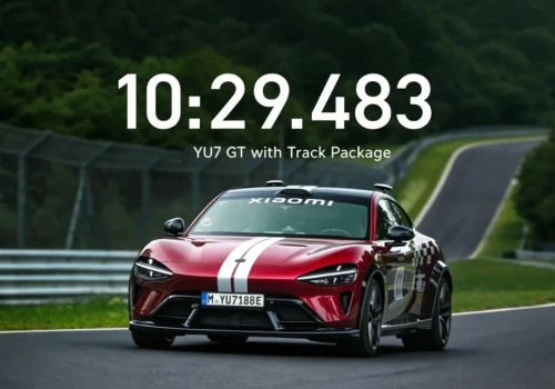 Xiaomi YU7 GT przejechał Nürburgring bez kierowcy. Czas 10:29,483