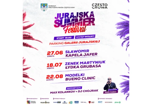 Jurajska Summer Festiwal ogłasza gwiazdy 3. edycji!