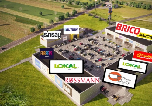 Nowy park handlowy pod Łowiczem gotowy. Otwiera się 24 czerwca