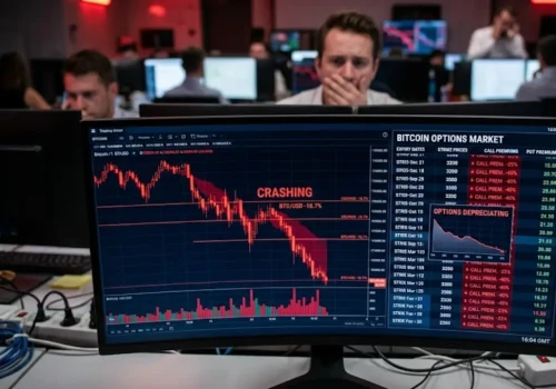 Czystka na rynku kryptowalut. Opcje na Bitcoina tanieją, kontrakty za miliardy dolarów zmienią układ sił