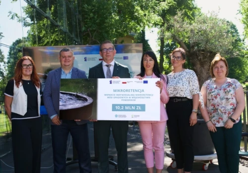 Program Mikroretencja wystartował. Pierwsze wnioski wpływają do WFOŚiGW w Gdańsku