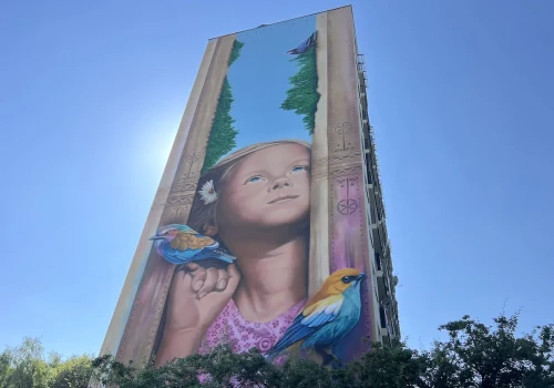 Murale w Bielsku-Białej – galeria pod gołym niebem