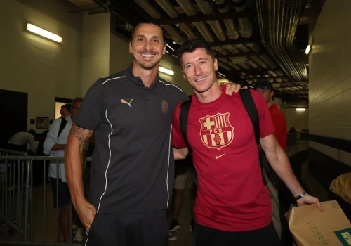 Laurka od Ibrahimovicia. To mówił o Lewandowskim