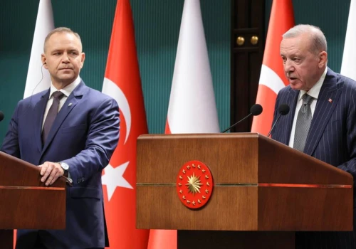Wizyta Nawrockiego w Turcji. Erdogan podziękował Polsce