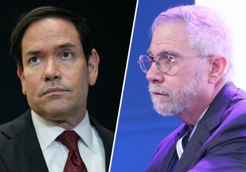 Marco Rubio o opłatach w cieśninie Ormuz. 