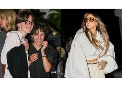 Jennifer Lopez zabrała na koncert niebinarne Emme i dziecko Bena Afflecka. Macocha na medal? (ZDJĘCIA)