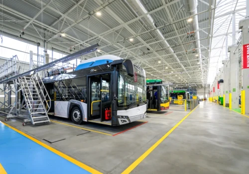 Solaris: Nowa hala produkcyjna zwiększy moce produkcyjne o 500 miejskich pojazdów rocznie