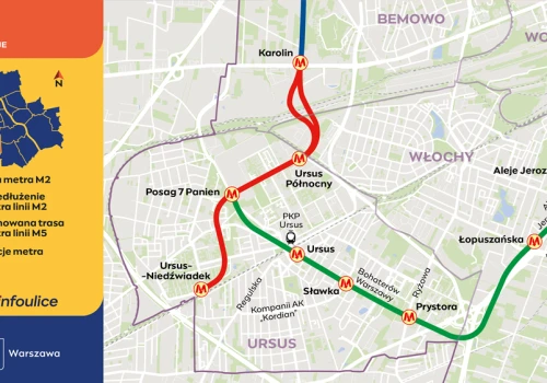 Warszawa. Co nowego na budowie metra linii M2?