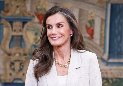 Elegancja i wygoda w jednym. Letizia oczarowała w lnianym garniturze francuskiej marki