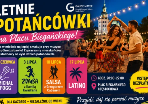 W rytmie salsy, zumby i latino. Przed nami taneczne wieczory na Placu Biegańskiego!