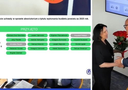 Starosta i zarząd z wotum zaufania i absolutorium. Za nami XX sesja Rady Powiatu Wysokomazowieckiego