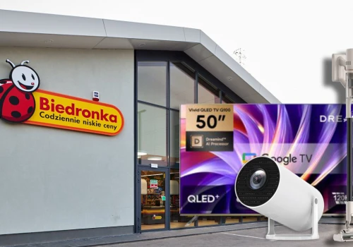 Biedronka przeceniła elektronikę nawet o 50%. Kup telewizor, a odkurzacz dostaniesz za złotówkę