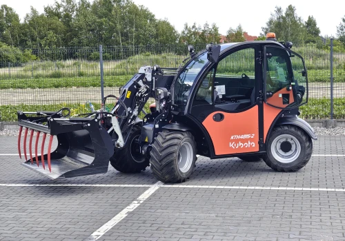 Kubota pokazała ładowarkę teleskopową. Cena i możliwości mogą zainteresować rolników