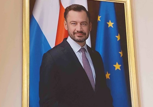 Portret Aleksandra Miszalskiego już wisi w prezydenckiej galerii w magistracie