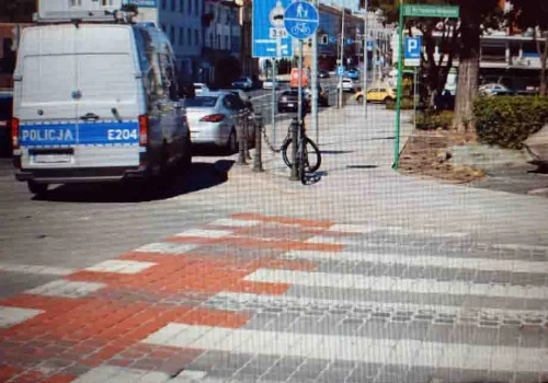 Zielona Góra. Wypadek, potrącenie rowerzysty