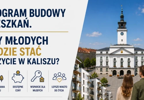 Program budowy mieszkań. Czy młodych będzie stać na życie w Kaliszu?