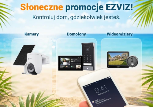EZVIZ promocja w Leroy Merlin – smart home na bezpieczne wakacje od 17 czerwca do 14 lipca