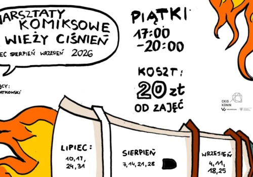 Wakacje z komiksem w Koninie. Powstanie publikacja z prac uczestników