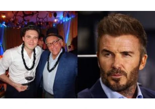 Brooklyn Beckham nie odpuszcza. Po tym jak OLAŁ Davida w Dzień Ojca, złożył WYLEWNE ŻYCZENIE teściowi... Grubo?