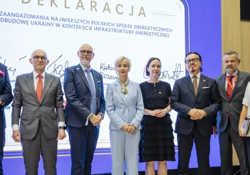 Odbudowa Ukrainy. PGE, Enea, Tauron i Orlen tworzą wspólny front