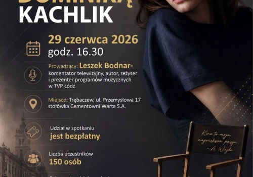 Gmina Działoszyn: w poniedziałek spotkanie z aktorką Dominiką Kachlik